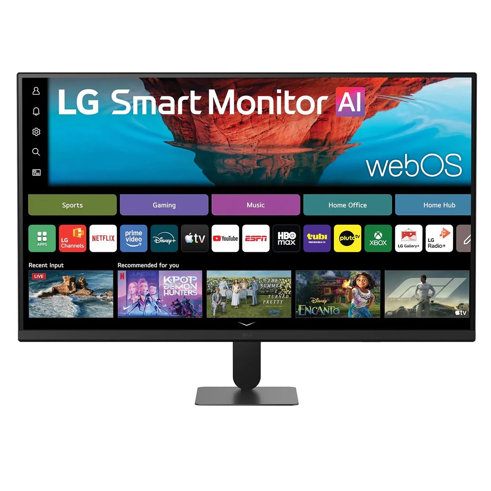 31,5" LG smart monitor 32U701SB