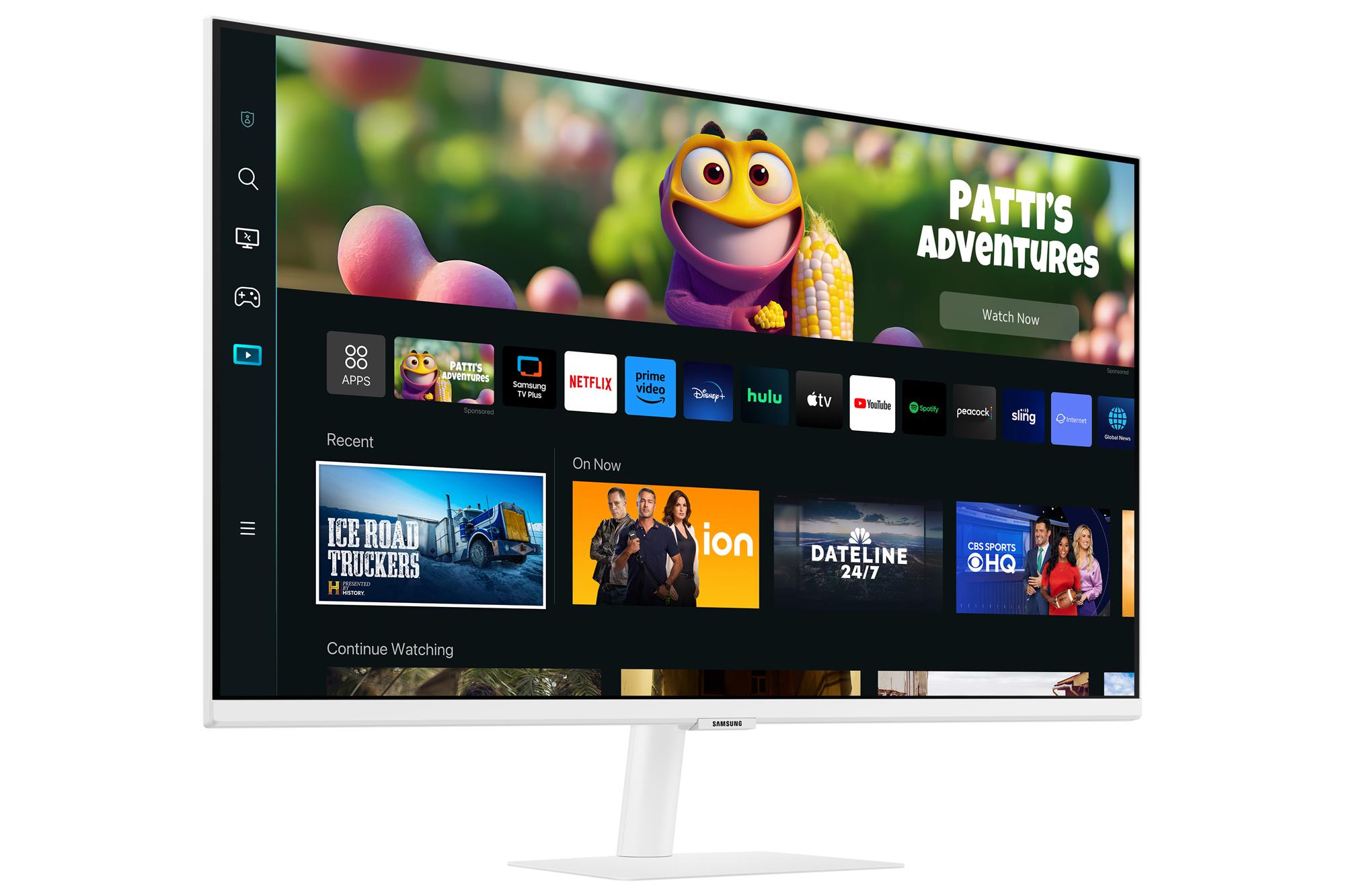 32" Samsung Smart Monitor M5 bílý