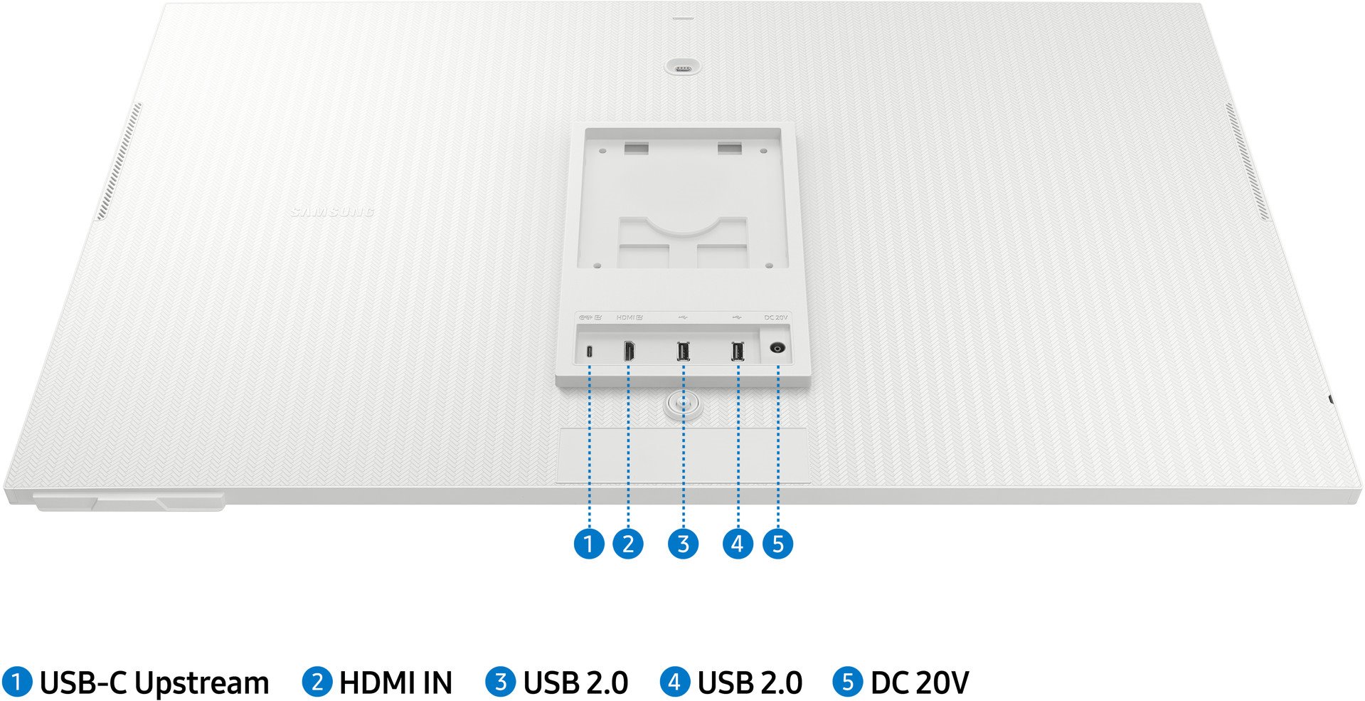 32" Samsung Smart Monitor M8 bílý
