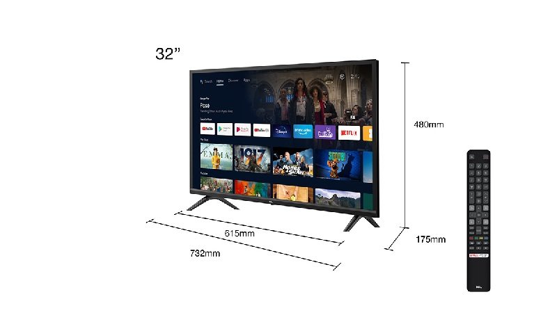 32" TCL 32S5200