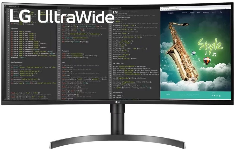 35" LG 35WN75CP QHD