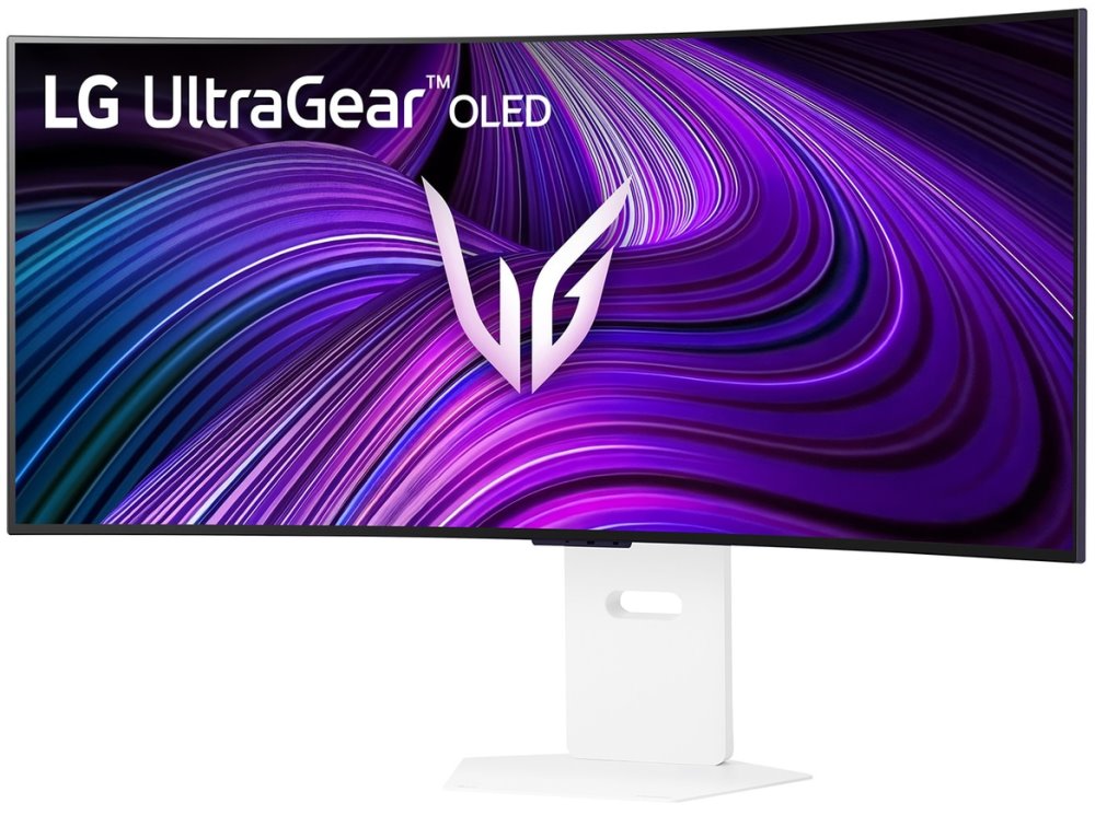 39" LG UltraGear 39GX90SA-W s webOS, prohnutý