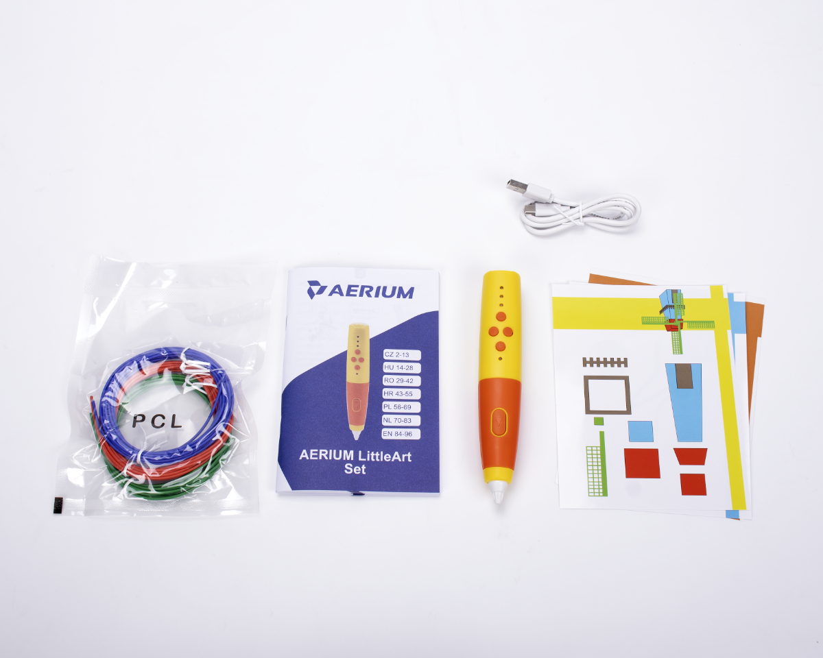 3D pero AERIUM LittleArt Set