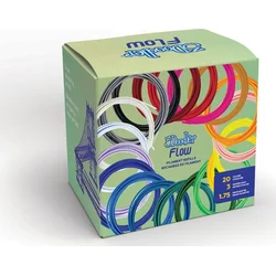 3Doodler FLOW Box Premium 20 farieb PLA pre 3D perá - univerzálny