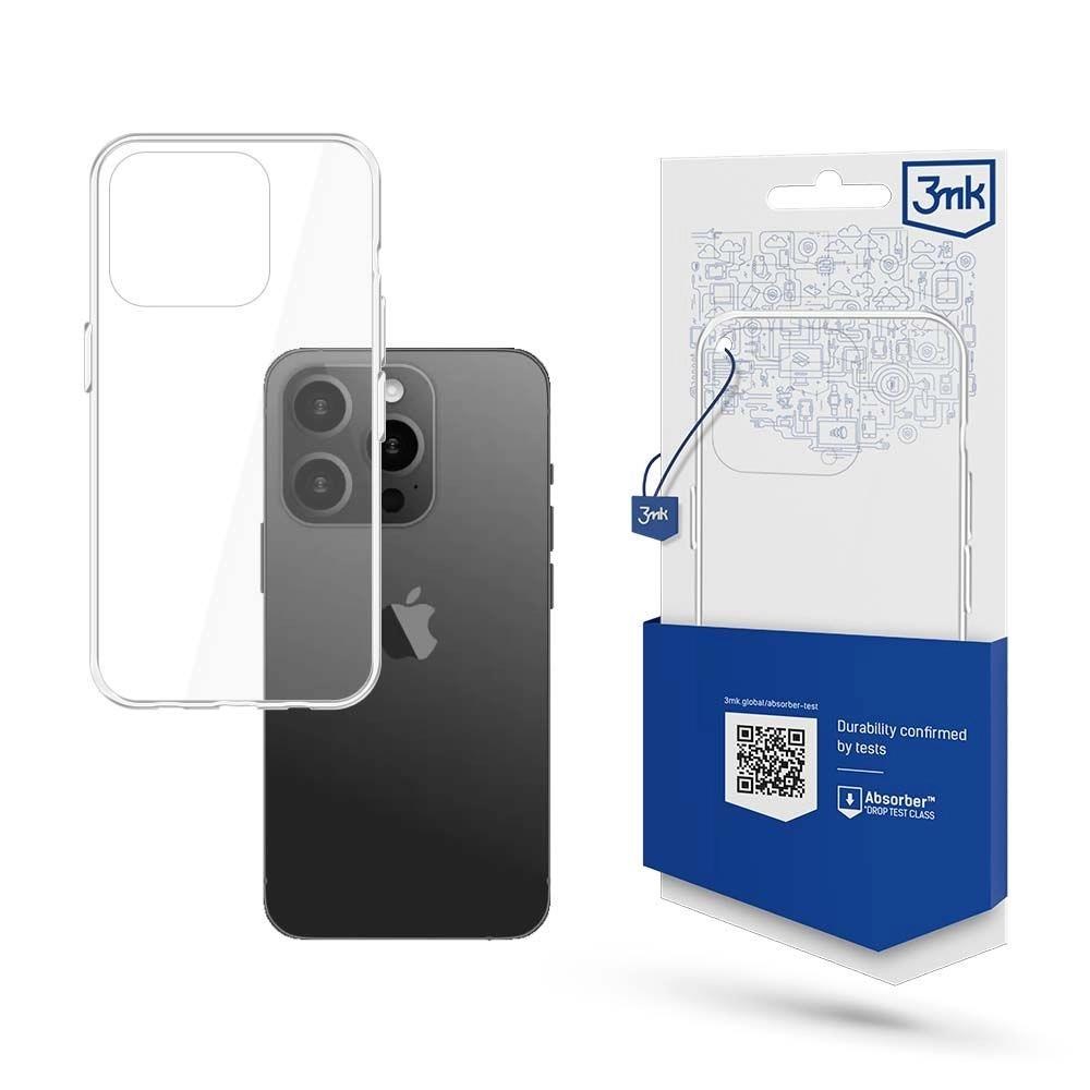3mk All-Safe ochranný kryt Armor case pre Apple iPhone 15 Pro, číry