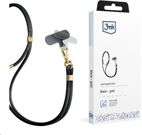 3mk EasyClip Elite Black (zlatá)