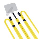 3mk EasyClip Yellow