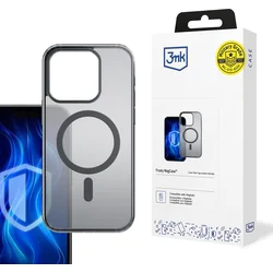 3mk Frosty MagCase Black pre Apple iPhone 15 Pro