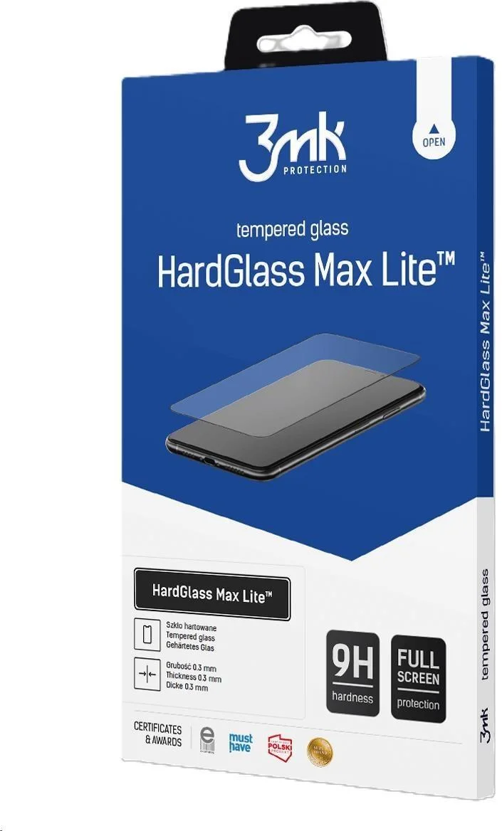 3mk HardGlass Max Lite Black pre Samsung Galaxy S25 Ultra