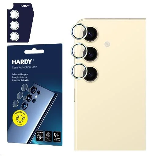 3mk HARDY Lens Protection Pro pre Samsung Galaxy S24 Yellow