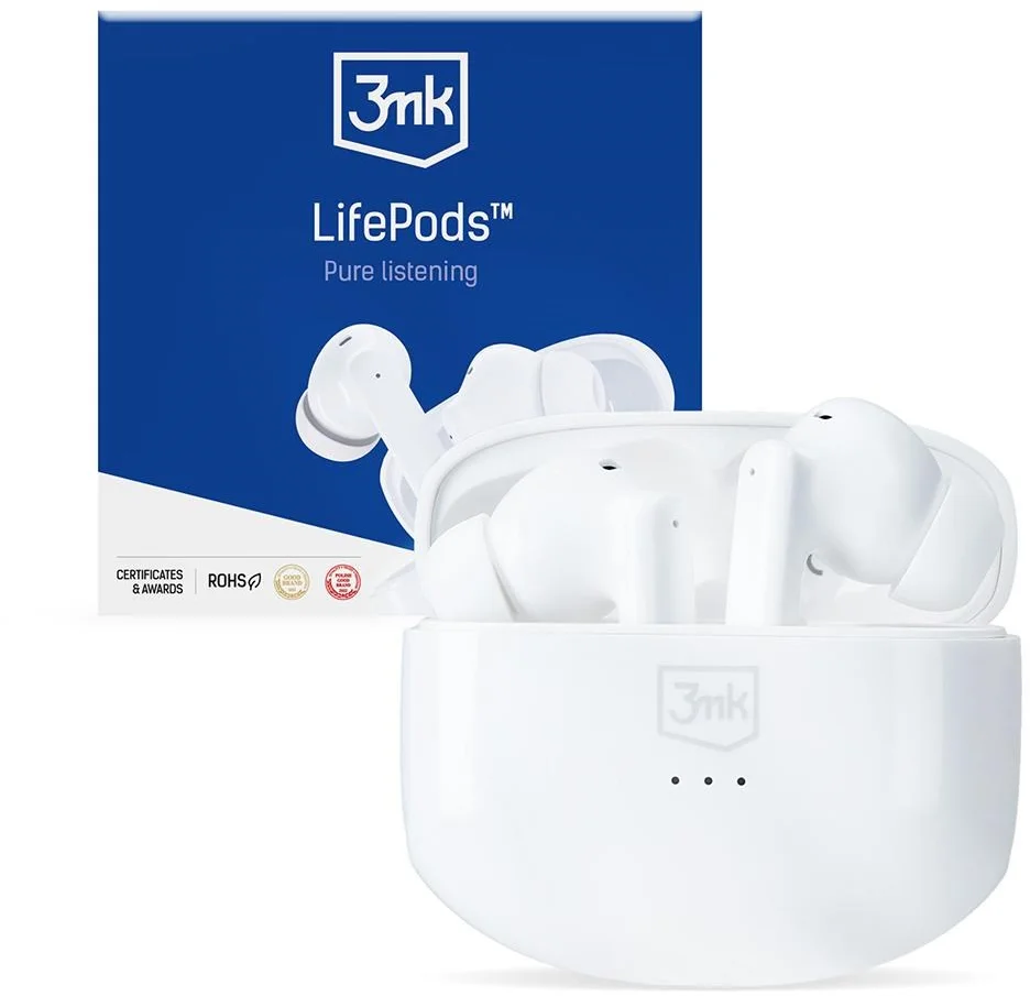 3mk LifePods, biela