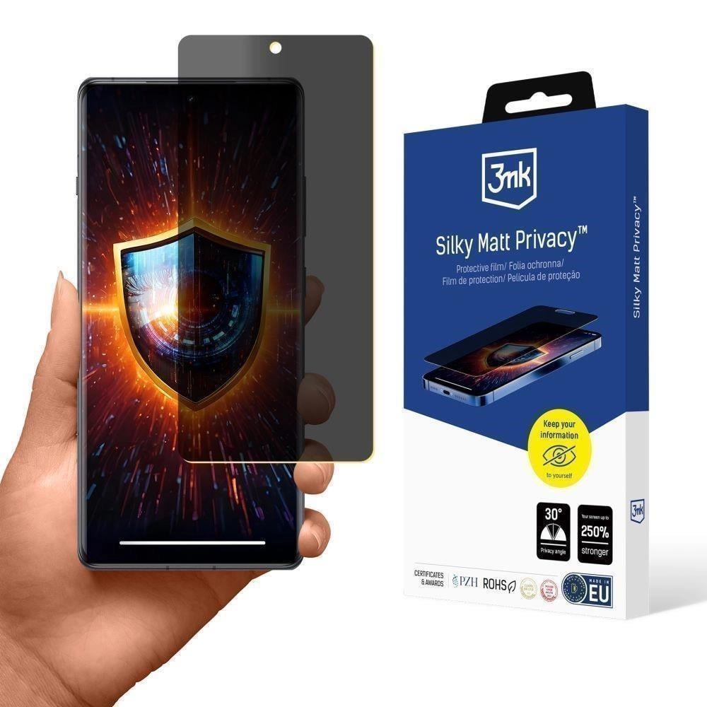 3mk ochranná fólia Silky Matt Privacy pre Huawei P30 Lite