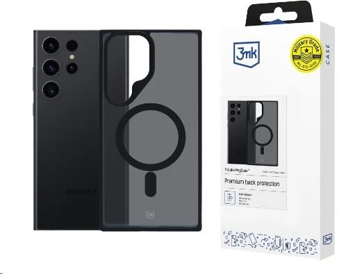 3mk ochranné puzdro Smoke MagCase pre Samsung Galaxy S24 Ultra