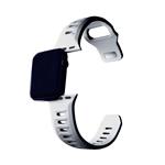 3mk Silikónový remienok pre Apple 38/40/41 mm White