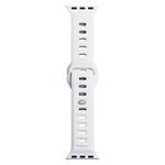 3mk Silikónový remienok pre Apple 38/40/41 mm White
