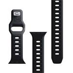 3mk Silikónový remienok pre Apple 42/44/45/49 mm Black