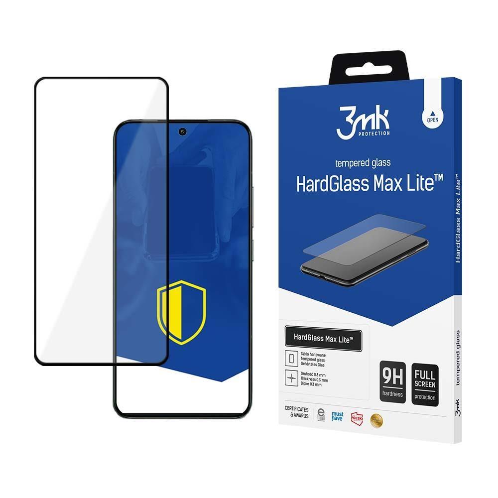 3mk tvrdené sklo HardGlass Max Lite Black pre Apple iPhone 15 Plus