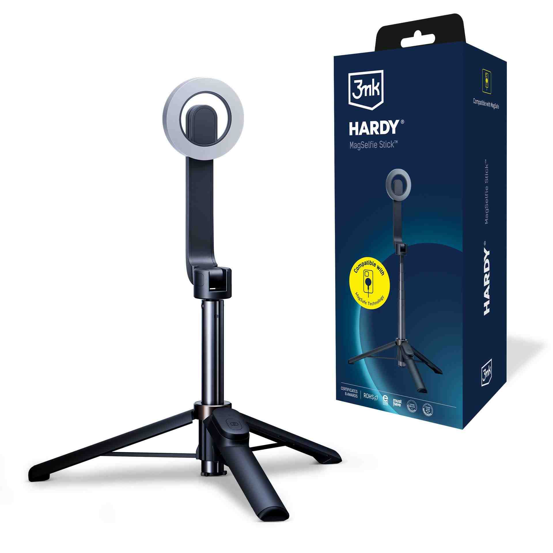 3mk tyč na selfie/stativ – HARDY MagSelfie Stick