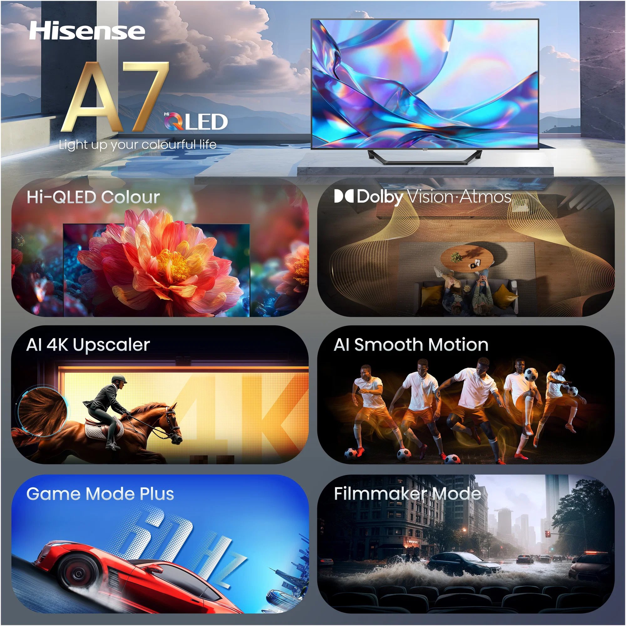 43" HISENSE 43A7S (2026)