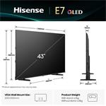 43" HISENSE 43E7Q (2025)