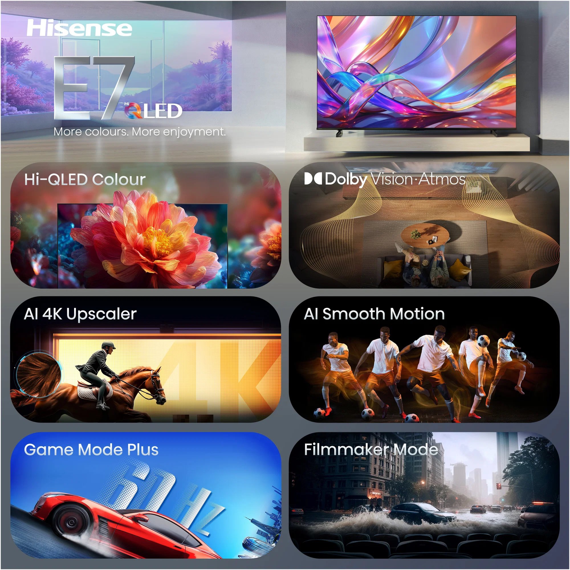 43" HISENSE 43E7S (2026)
