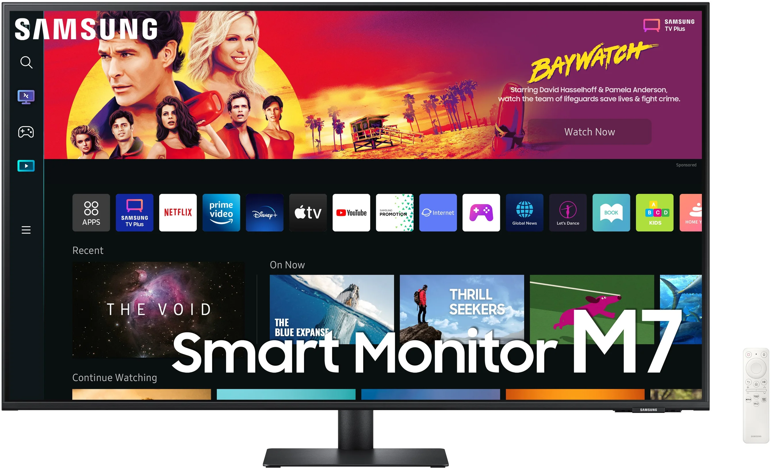 43" Samsung Smart Monitor M7 Black