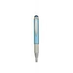 46616 Kuličkové pero "Telescopic Metal Stylus", modrá, 0,24 mm, teleskopické, kovové, světle modré t