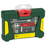 48-dielna sada vrtákov a bitov Bosch V-Line TiN s teleskopickým magnetom (2.607.017.314)