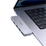 5 v 1 Baseus Ultra Joy 100W 1xUSB-C, 3xUSB, 1xHDMI šedá
