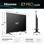 50" HISENSE 50E7Q PRO (2025)