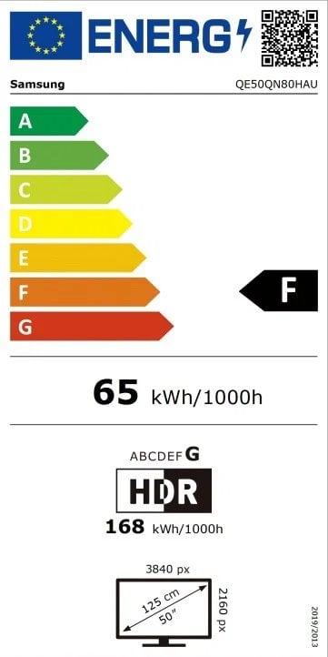 50" SAMSUNG QE50QN80H EU (2026)