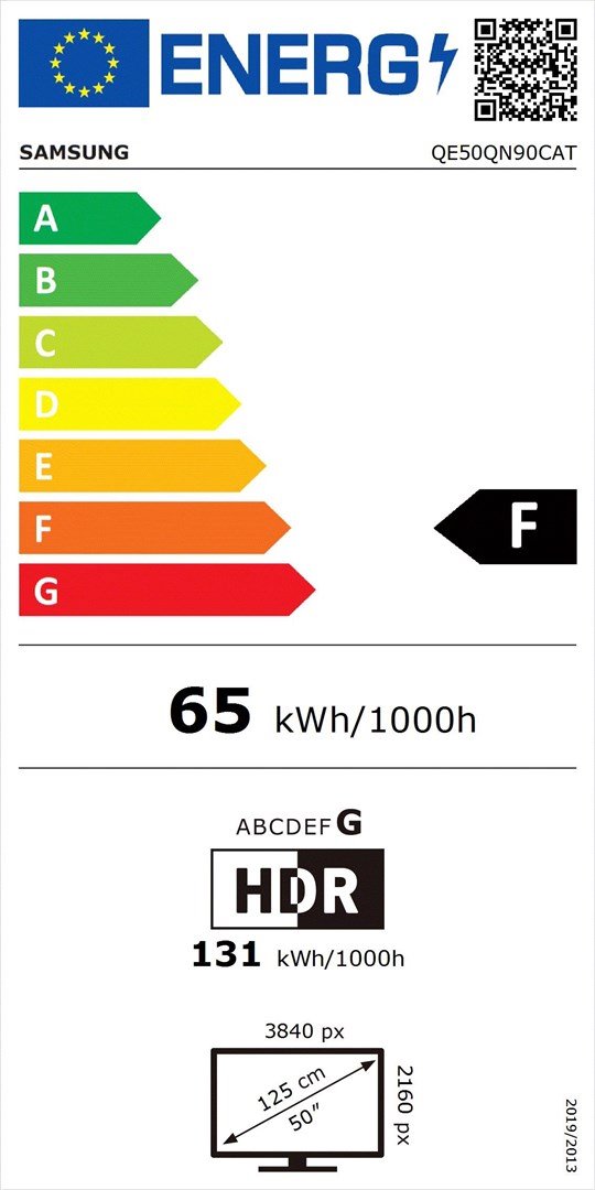 50" Samsung QE50QN90C (2023)