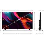 50" Sharp 50GL4260E GOOGLE FRAMELESS UHD TV 