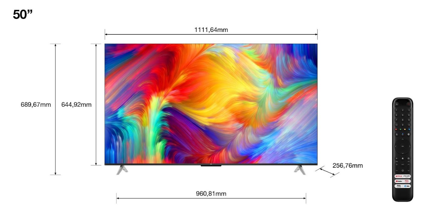 50" TCL 50P638