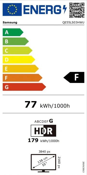 55" SAMSUNG QE55LS03HW (2026)