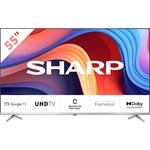 55" Sharp 55GP6260E QLED GOOGLE FRAMELESS TV 