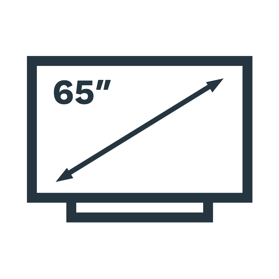 Televize s úhlopříčkou 61"–70" (154–177 cm)