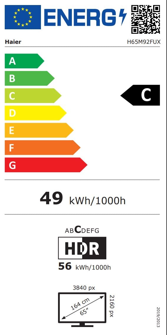 65" Haier H65M92FUX (2026)