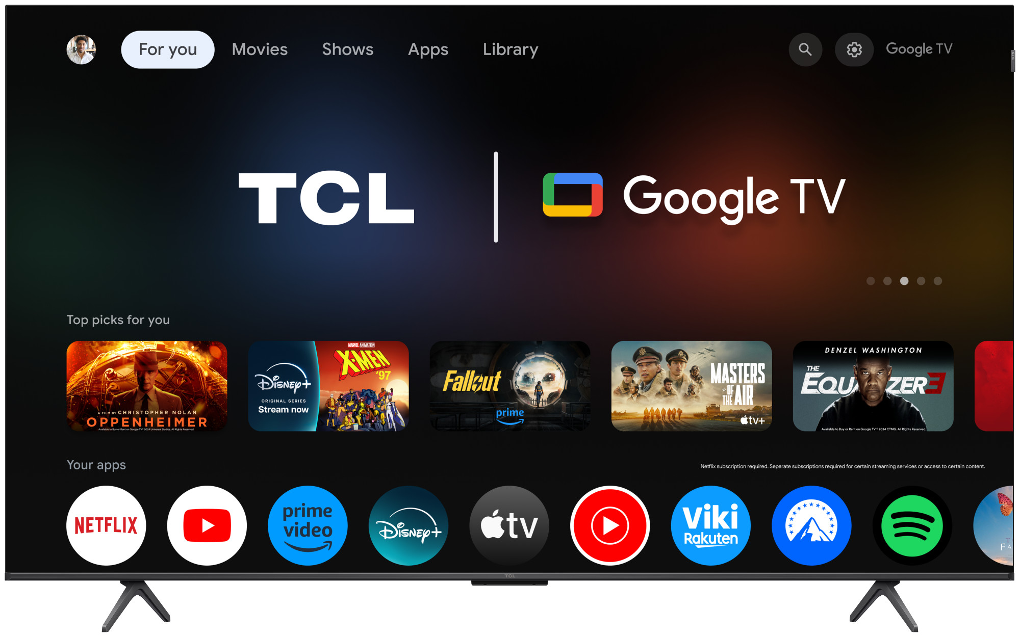 65" TCL 65T8C