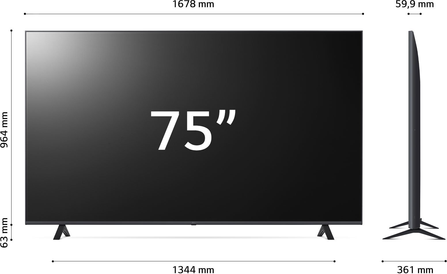75" LG 75UR78006LK