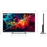 75" Sharp 75FQ5EA QLED GOOGLE TV 120/144Hz 