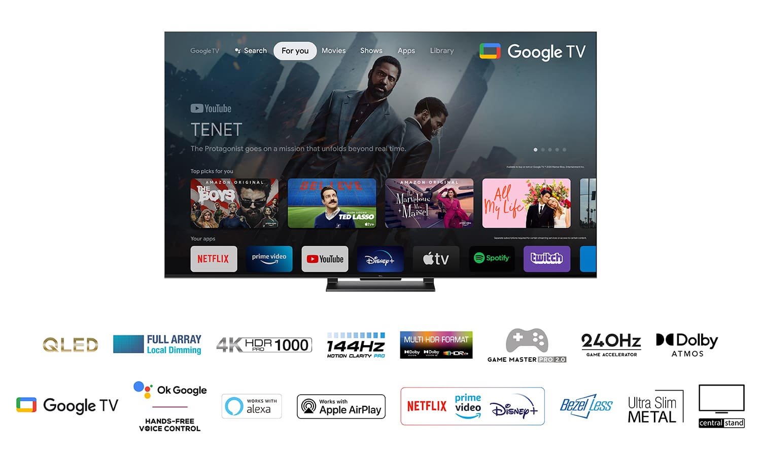 75" TCL 75C745