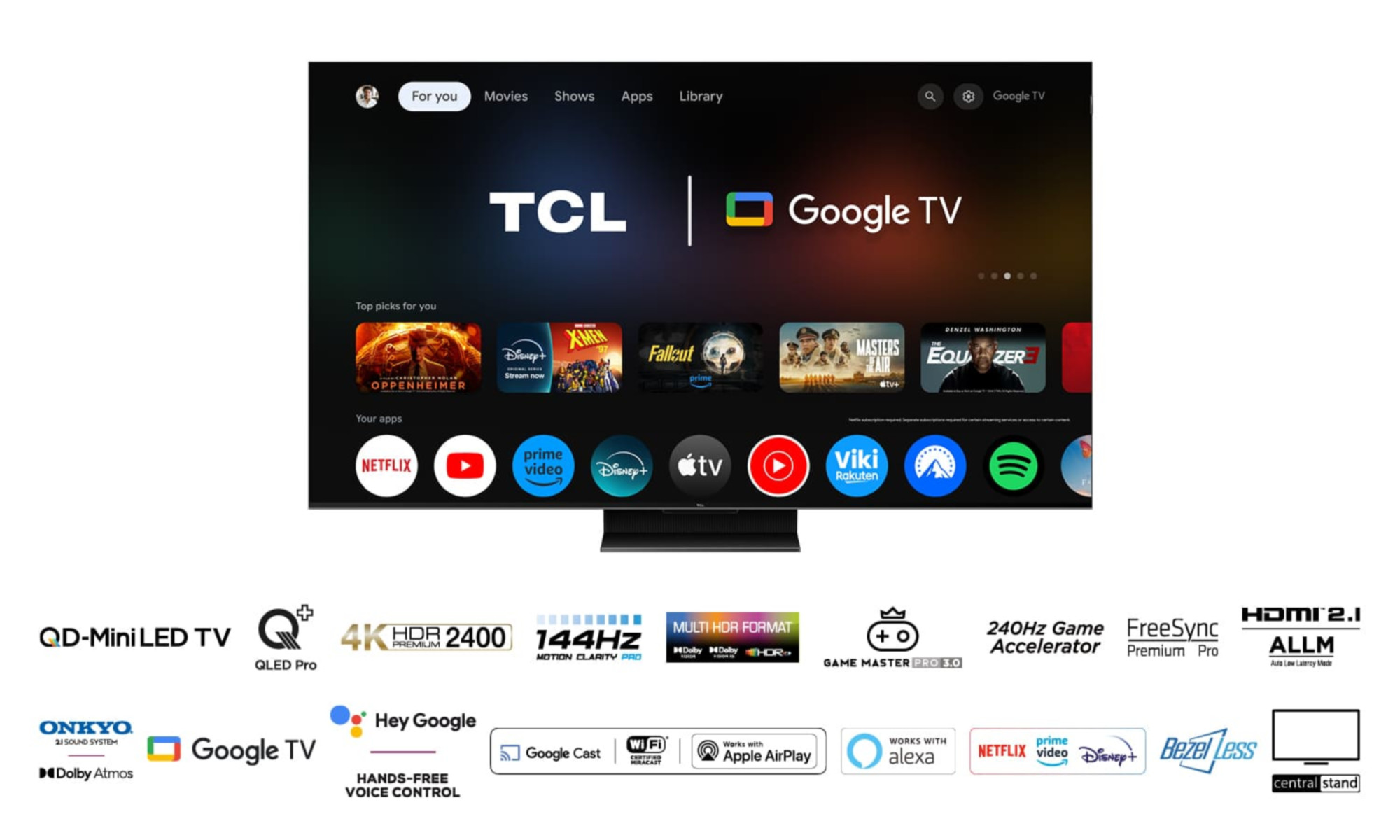 75" TCL 75C765