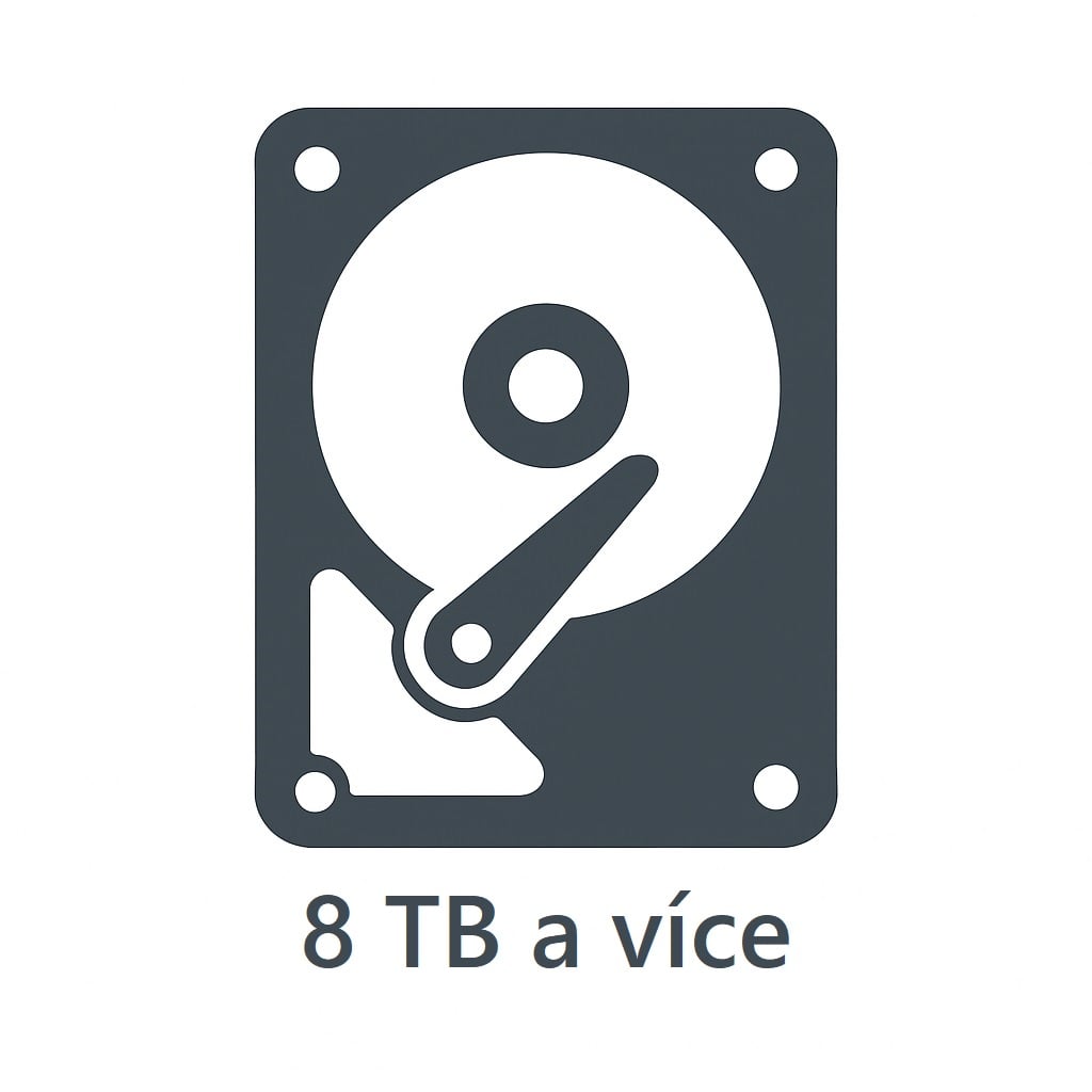 HDD 8 TB a více