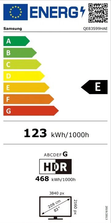83" SAMSUNG QE83S99H (2026)