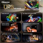 85" HISENSE 85UR8S (2026)