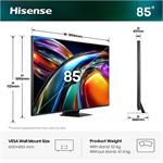 85" HISENSE 85UR9S (2026)