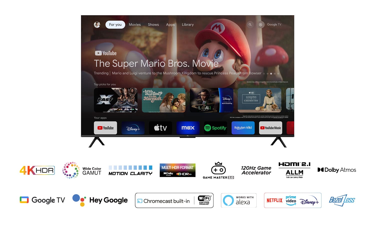 85" TCL 85V6B