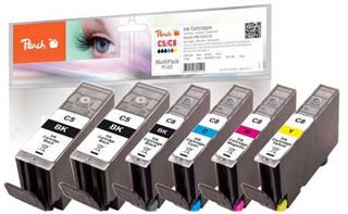 Peach Combi Pack Plus s čipem kompatibilní s Canon CLI-8, 2xPGI-5