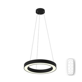 Immax NEO PASTEL Smart závěsné svítidlo 60cm 52W černé Zigbee 3.0